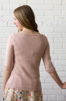 Женский пуловера спицами Seawillow от Эми Герцог